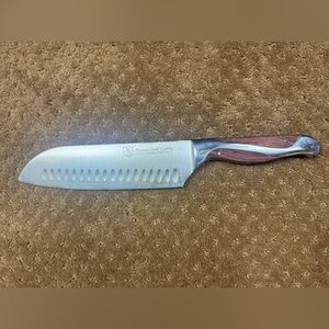 Hammer Stahl 7.5-inch Santoku knife.